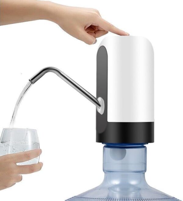 Dispenser Automático Recargable USB Para Bidones De Agua - Imagen 2