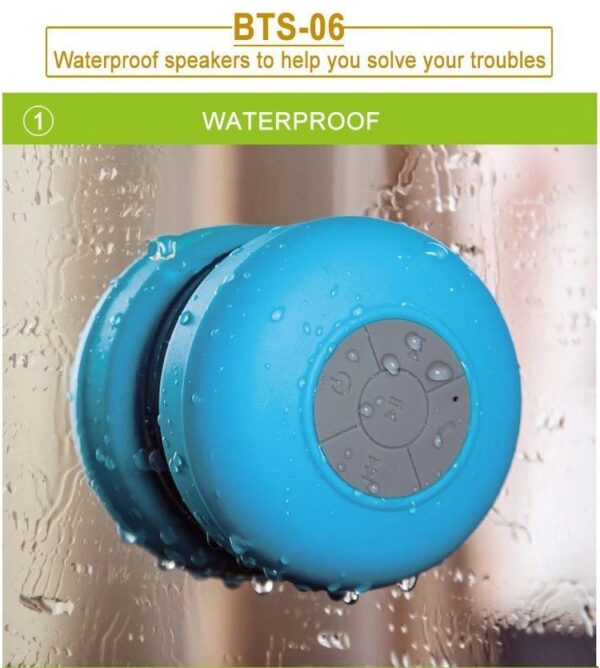 Parlante Altavoz Bluetooth resistente al agua - Imagen 8