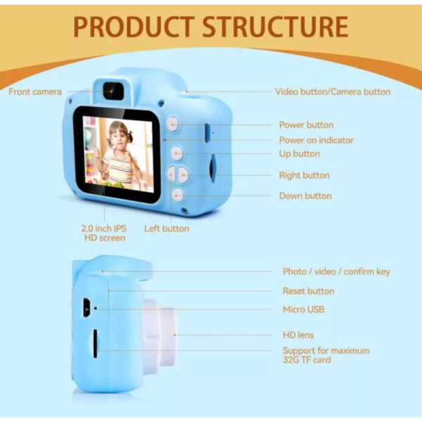 Camara Digital para Niños con Juegos - Imagen 5