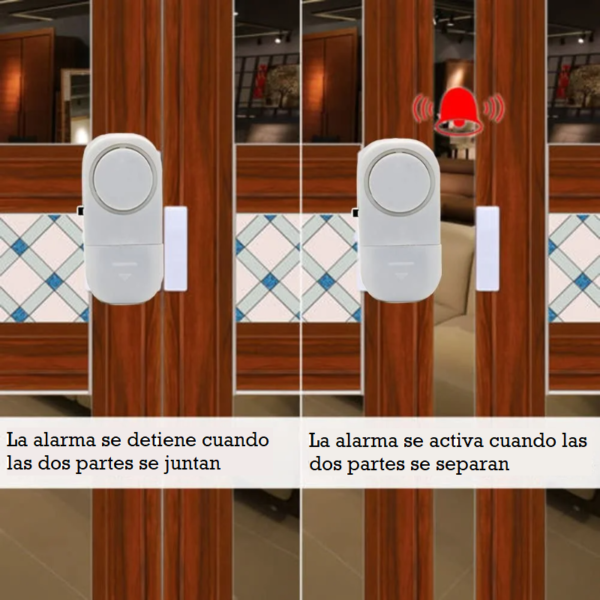 Alarma Inalámbrica Con Sensor - Imagen 2
