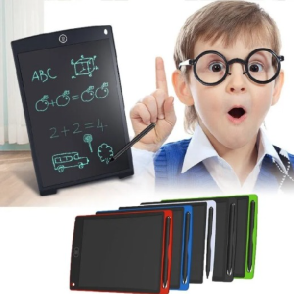 Pizarra 8.5 Mágica Para Dibujar Sin Papel Niños Unicolor NEGRO - Imagen 2