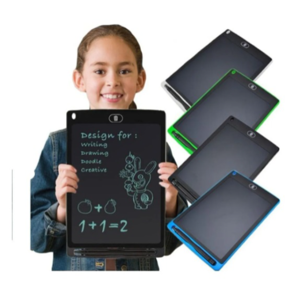 Pizarra 8.5 Mágica Para Dibujar Sin Papel Niños Unicolor NEGRO - Imagen 4
